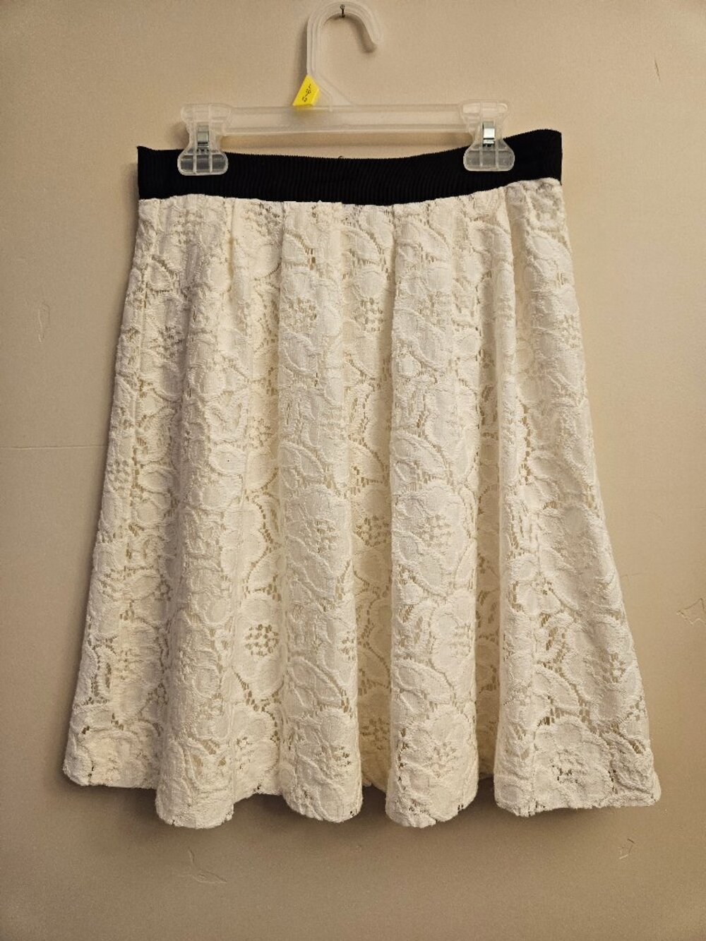 Vintage LOFT Petite Floral Lace Skirt